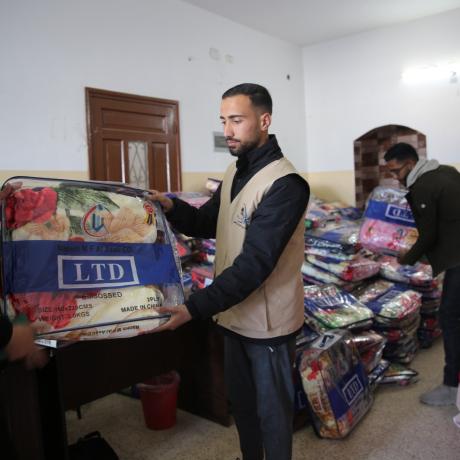 Aid distribution
